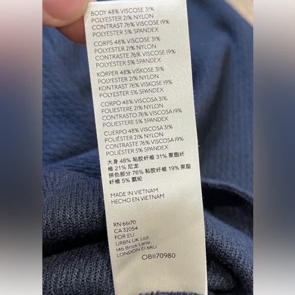 Free People Snowy Thermal in Black Size Large - Picture 9 of 9